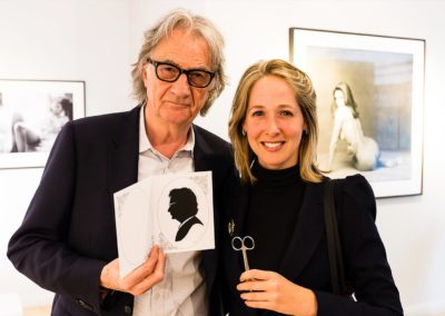 silhouette cutting events alison russell celebs paul smith portrait perfume
