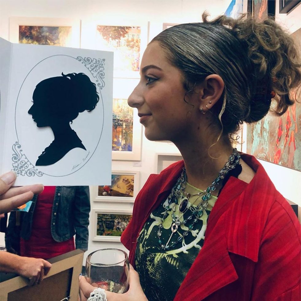 Alison Russell | Silhouette Artist for Weddings & Events for Hire