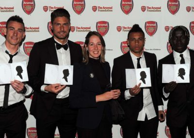 Charity Ball for Arsenal at the Emirates stadium