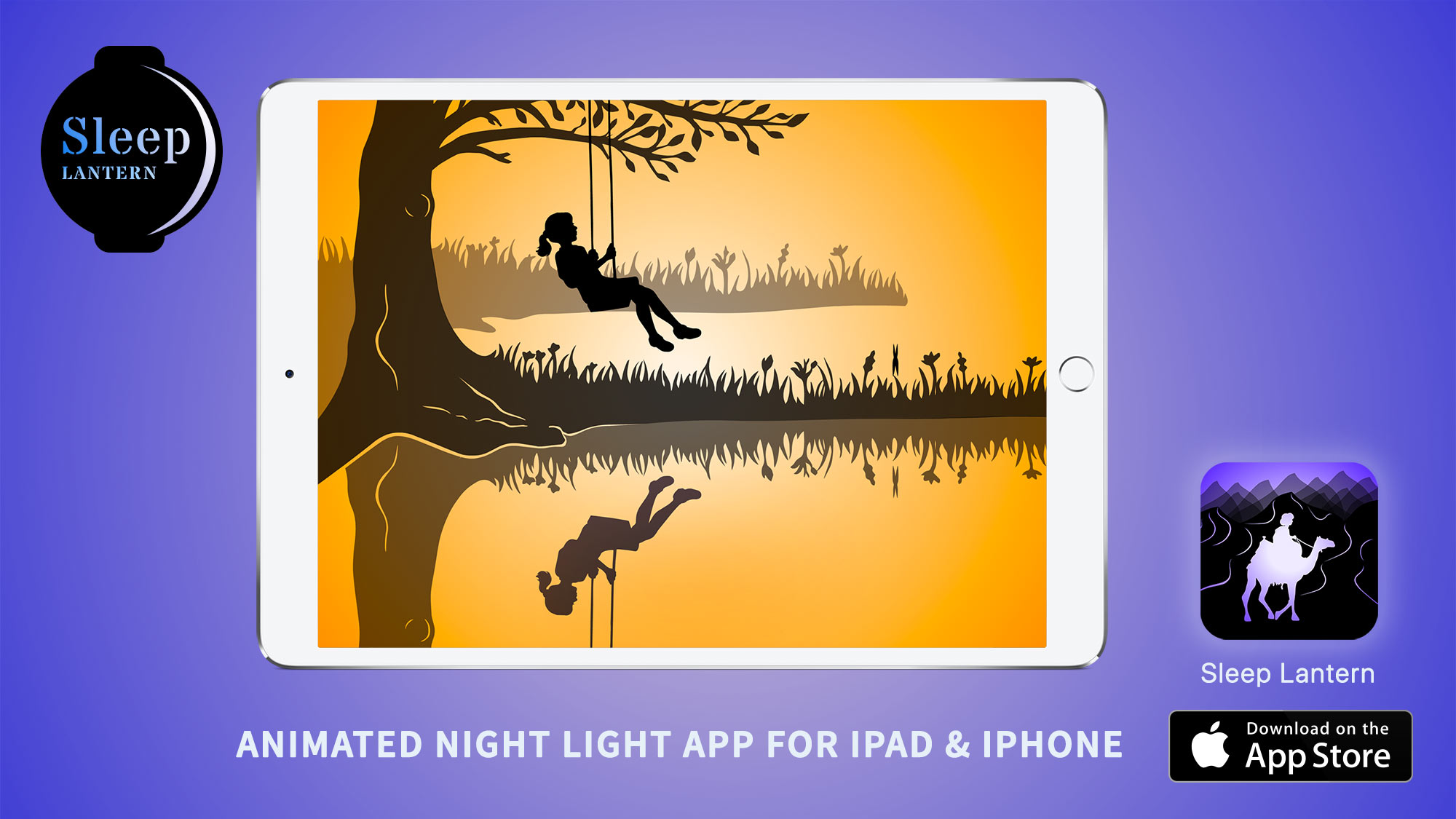animated night light ipad app for kids